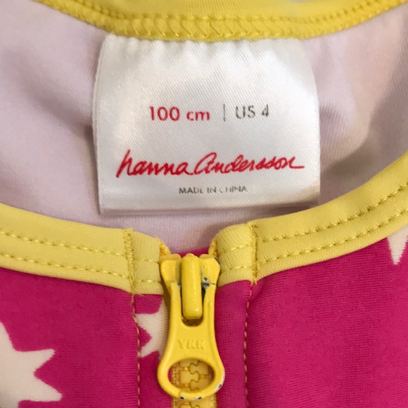 Hanna Andersson swim top 4T - Picture 2 of 3